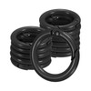 M METERXITY 12-Pack Metal Spring O Rings, 5/8" Zinc Alloy