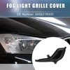 X AUTOHAUX Front Left Side Fog Light Grille Cover Trim