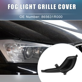 X AUTOHAUX Front Left Side Fog Light Grille Cover Trim No.865631R000 for Hyundai Accent 2012 2013 2014 2015 2016 2017