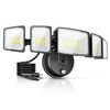 Onforu 150W 15000LM Dusk to Dawn Outdoor Lighting,5 Heads Plug
