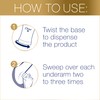 Dove 0% Aluminum Deodorant for Women ¼ Moisturizers Cucumber &