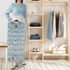 SMRITI Hanging Jewelry Organizer with Dual Zippered Pockets Canvas Double