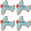1 Dozen/12 Count Mini Airplane 1.5 Inch Cookie Cutters from