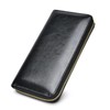 Toyonco Men's Long Wallet, Large Capacity, Genuine Leather, Luxury Leather,