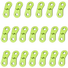 Aluminum Flexible Metal Fittings, Rope Tension, Adjustable Length, Lightweight, Durable, Tent Accessory, Strong Wind Protection, Reduces Abrasion, For Tents, Tarps, Outdoor Camping, Tents, Rope