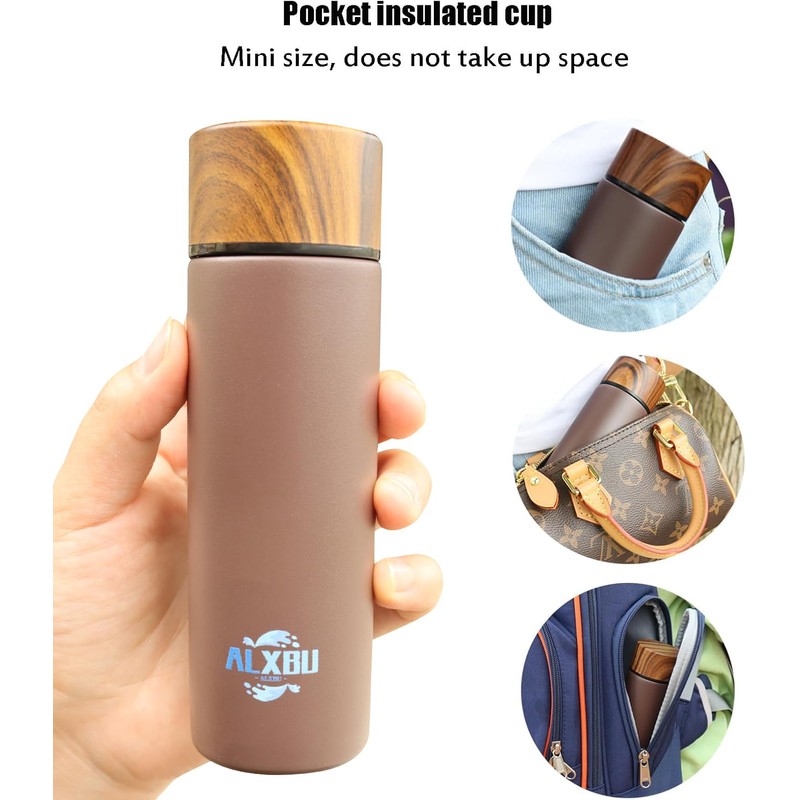 150ml insulated cup,small water bottle- Keeps Cold for 8 Hours,