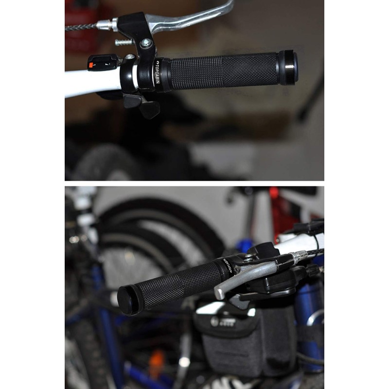 TOPCABIN Bicycle Handlebar Grips, Ergonomic Design, Mountain Bike / BMX