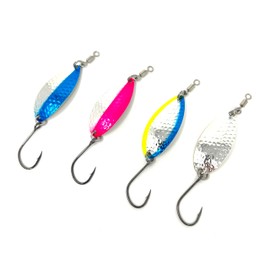 Prime Lures Casting Fishing Spoons in 2/5oz and 5/8oz (Salmon Pack #1, 2/5oz)