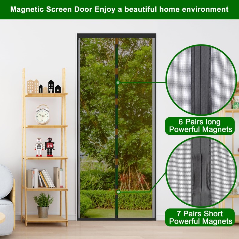 Magnetic Fly Screen Door