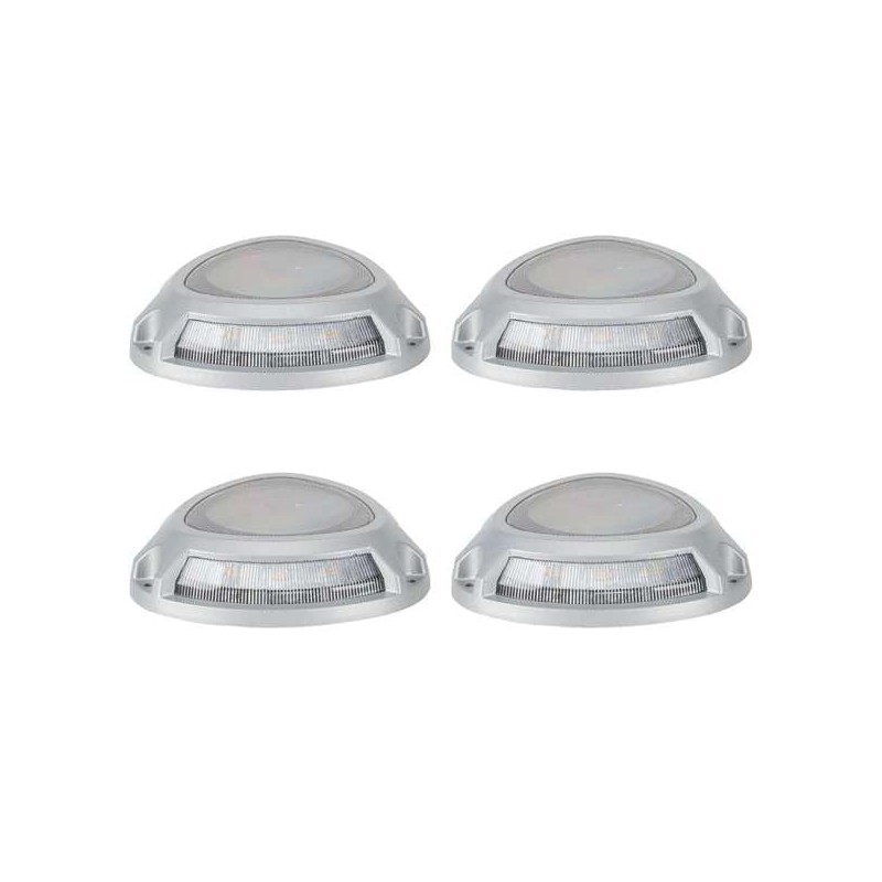 Step Light with Motion Sensor, Set of 4 Driveway Lights,