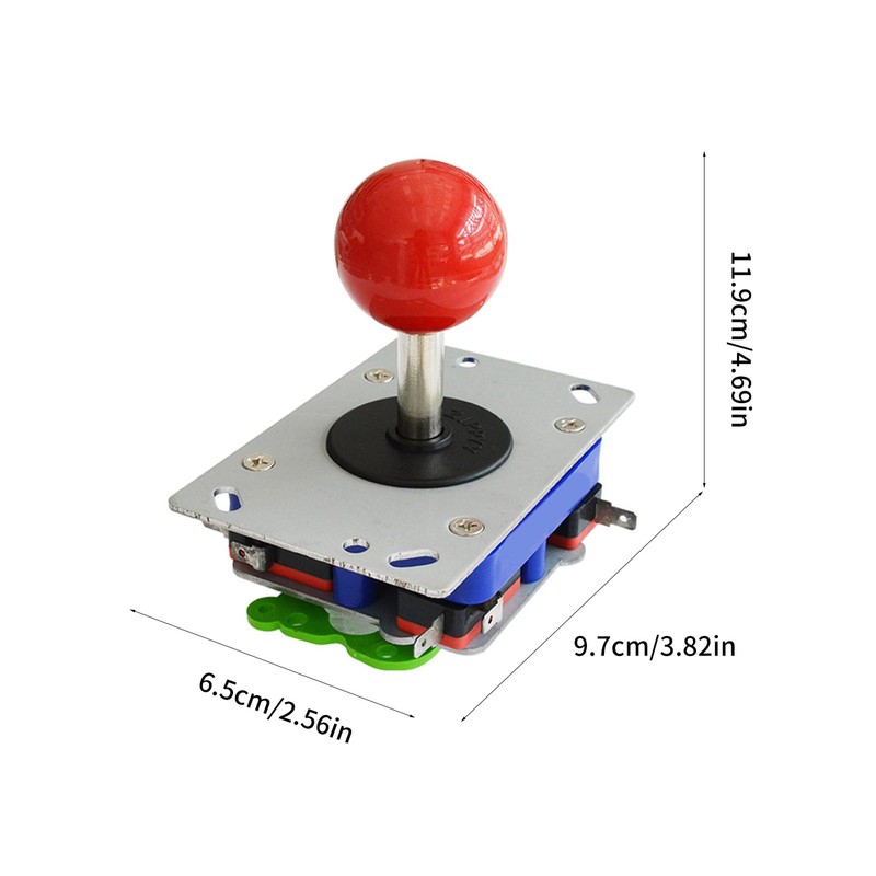 ljhnba General Game Joystick 2 4 8 Way Switchable Handle