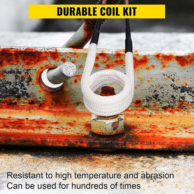 4PCS Induction Heater Coils 3.0mm Brass Core Electric Heat Induction