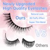 Fake Eyelashes Wispy Strip Lashes False Eyelashes Soft False Lashes