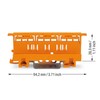 WAGO Mounting Adapter 221-510 | Mounting Adapter Series 221 (6