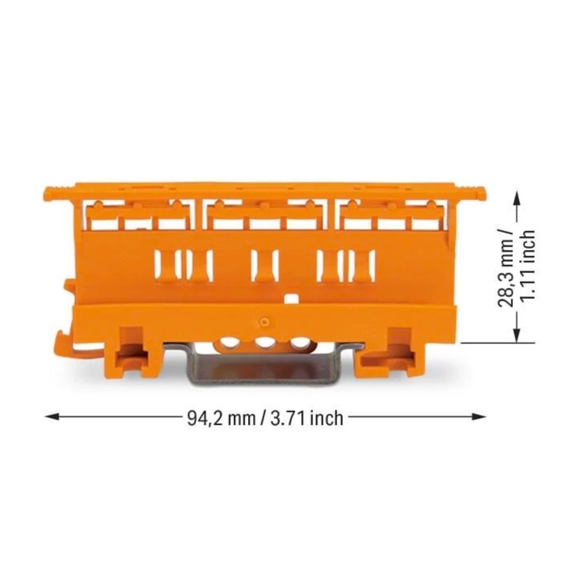 WAGO Mounting Adapter 221-510 | Mounting Adapter Series 221 (6
