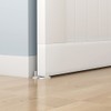 DOITOOL White Barn Door 2 Sets Sliding Barn Door Floor
