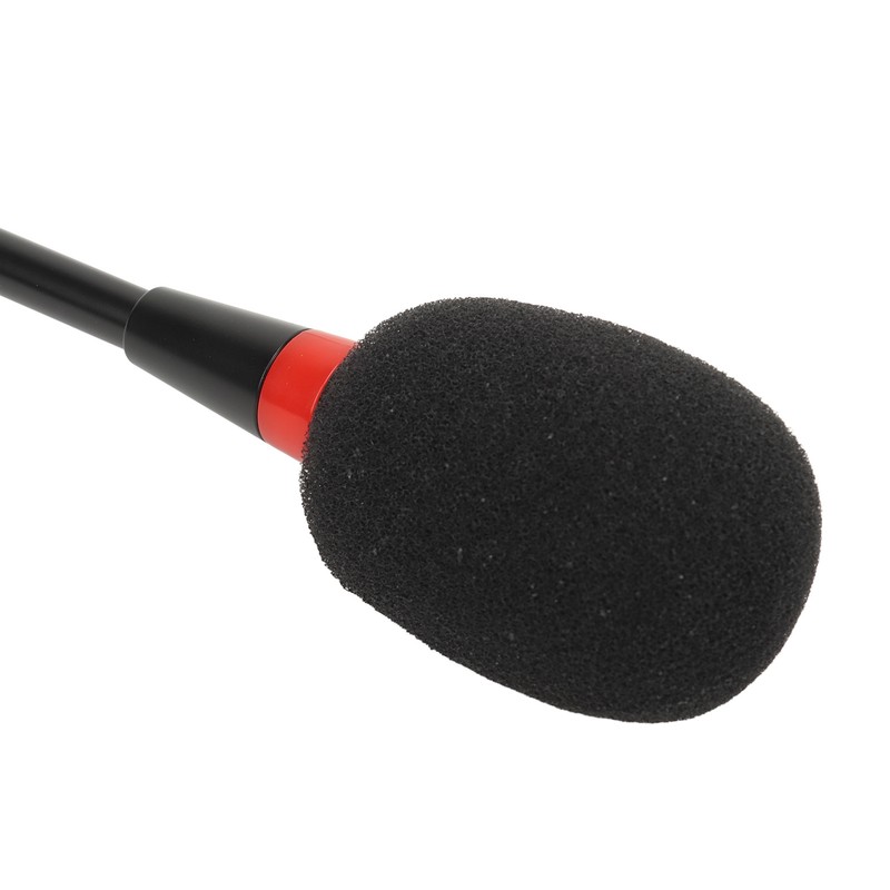 9.8in Professional Gooseneck Microphone Flexible Desktop Gooseneck Condenser Microphone for