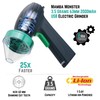 Mamba Monster 3.5g Green USB Electric Herb Grinder. Large Capacity