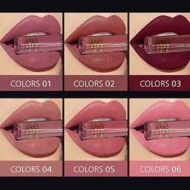 Brillo de labios, 12 colores Lápiz labial líquido mate de larga duración Taza antiadherente Juego de glaseado de labios Herramienta de maquillaje Text