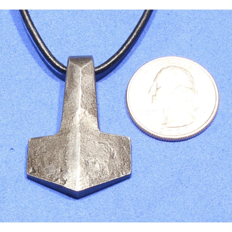 Small hand forged Thor's Hammer, Mjölnir