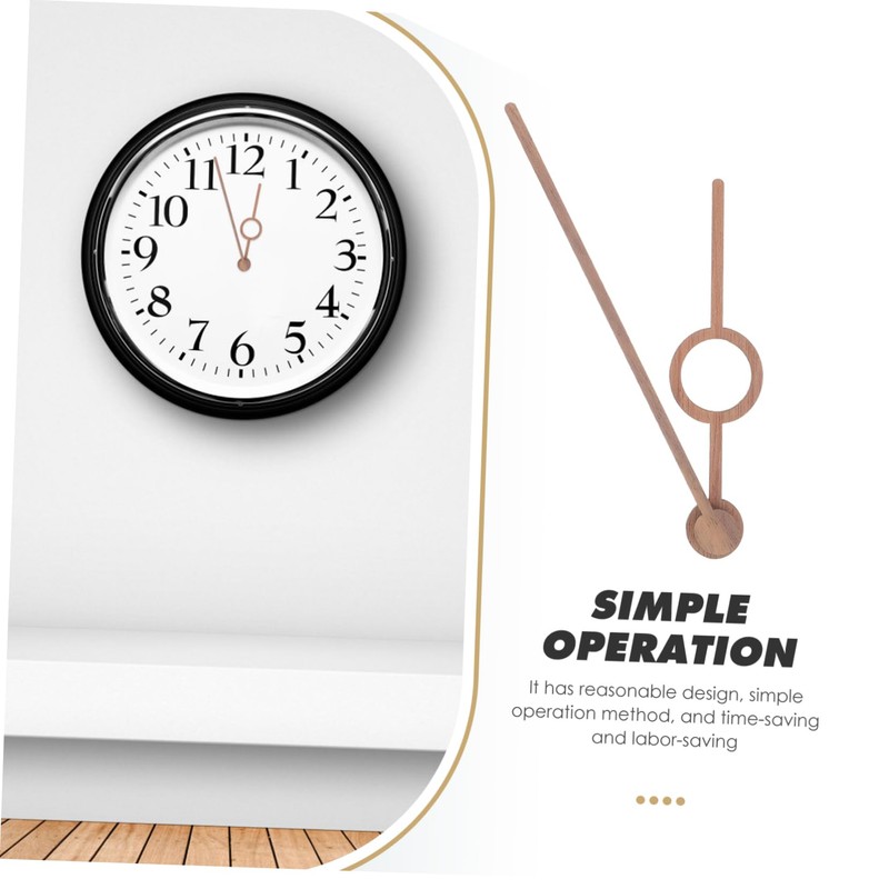 Gadpiparty 1 Set DIY Wall Clock Parts Elegant Clock Hands