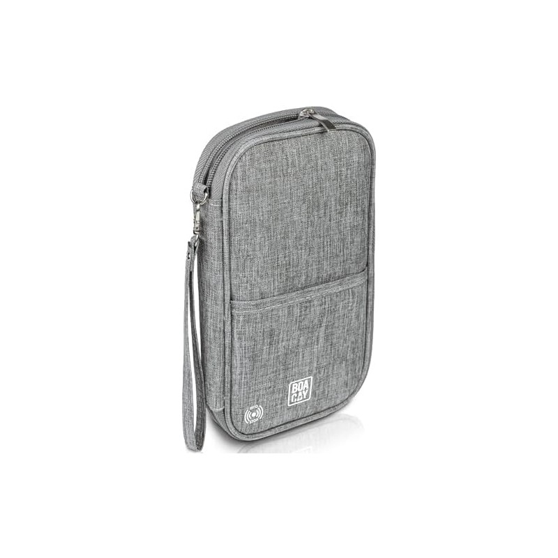 BOACAY Portadocumentos de Viaje Familiar con RFID, Cartera de Mujer
