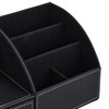 Relaxdays Desk Organiser, Office Organiser with 6 Compartments & Drawer,
