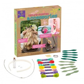 PlayMonster Craft-Tastic Nature-Inspired Accessories - Nature DIY Craft Kit - Outdoor Crafting Fun - Makes 5 Different Accessories - Ages 6+