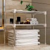 Mueble Organizador Horno Microondas Oficina Toallas