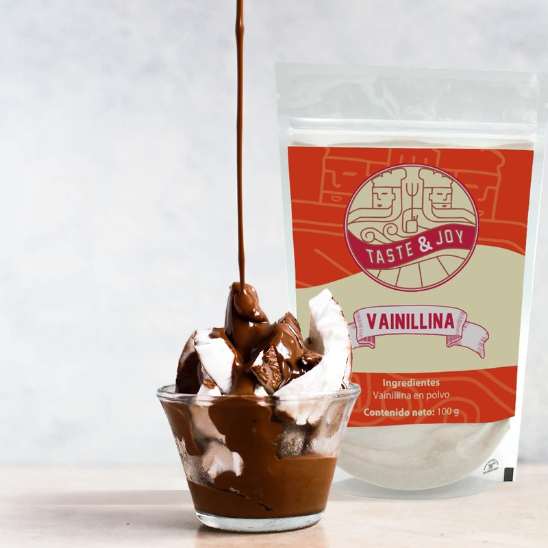 Vainillina 100g - [Grado Alimenticio]