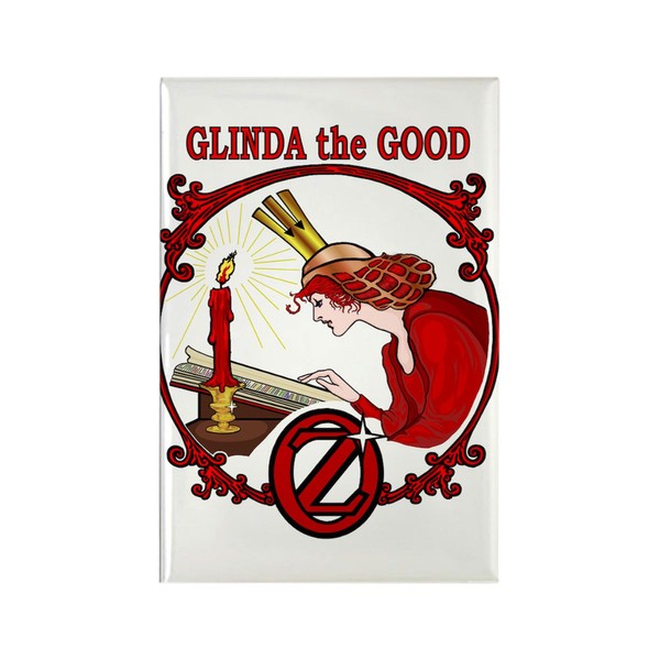 CafePress Glinda The Good Rectangle Magnet, 3"x2" Refrigerator Magnet