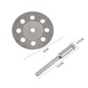 10 Pcs Rotary Tool 30mm Wheel Discs 8 Holes Diamond