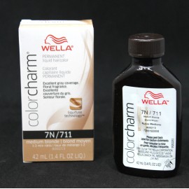 Wella Vintage Wella Color Charm 7N/711  Medium Blonde Permanent Hair Color