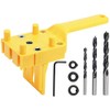 Yakamoz Handheld Dowel Jig Kit Doweling Jig Hole Drill Guide