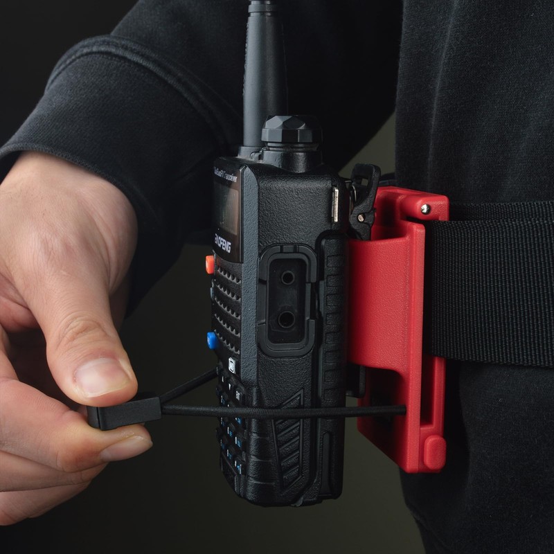HYSHIKRA Two-Way Radio Belt Clip Walkie Talkie Quick Disassembly Belt