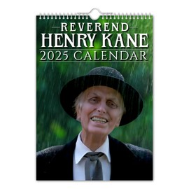 The Calendar King // Reverend Henry Kane/Poltergeist - A4 Size 2025 Wall Calendar /
