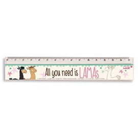 NICI La-la-lama Lounge Ruler 15 cm in Pen Holder