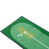 GLANC Golf Putting Practice Mat Set with Alignment Mirror &