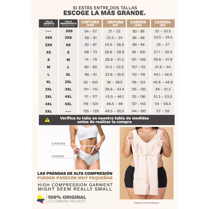 Sonryse Faja Post Operatoria Colombiana Lipo Para Mujer Sonryse 066