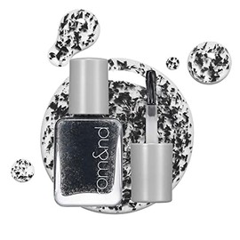 rom&nd Mood Pebble Nail 00 Cranky Black, 0.2 oz (7 g), Beautiful Gloss and Gloss From the Moment of Applying, Quick Drying, Natural Color Nail