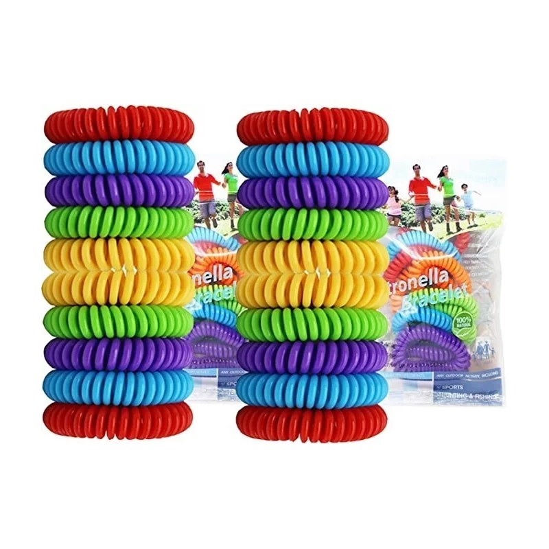 Anti-Mosquitos/ repelente 10 Pulseras Repelente Para Mosquitos 100% Efectivo