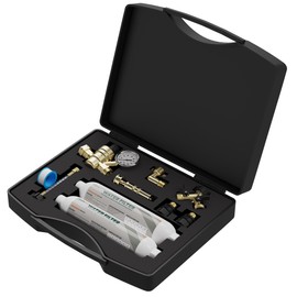 TORVA Water Hoses & Fittings for Camping All in One Fresh Water Kit - BPA Free, Includes RV Water Filter Cartridge, Hose Splitter, and Connectors - Essential RV Accessories for Outside Camper