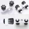 RV Shower Faucet with Showerhead Replacement Kit Soft Hose,Rv Valve