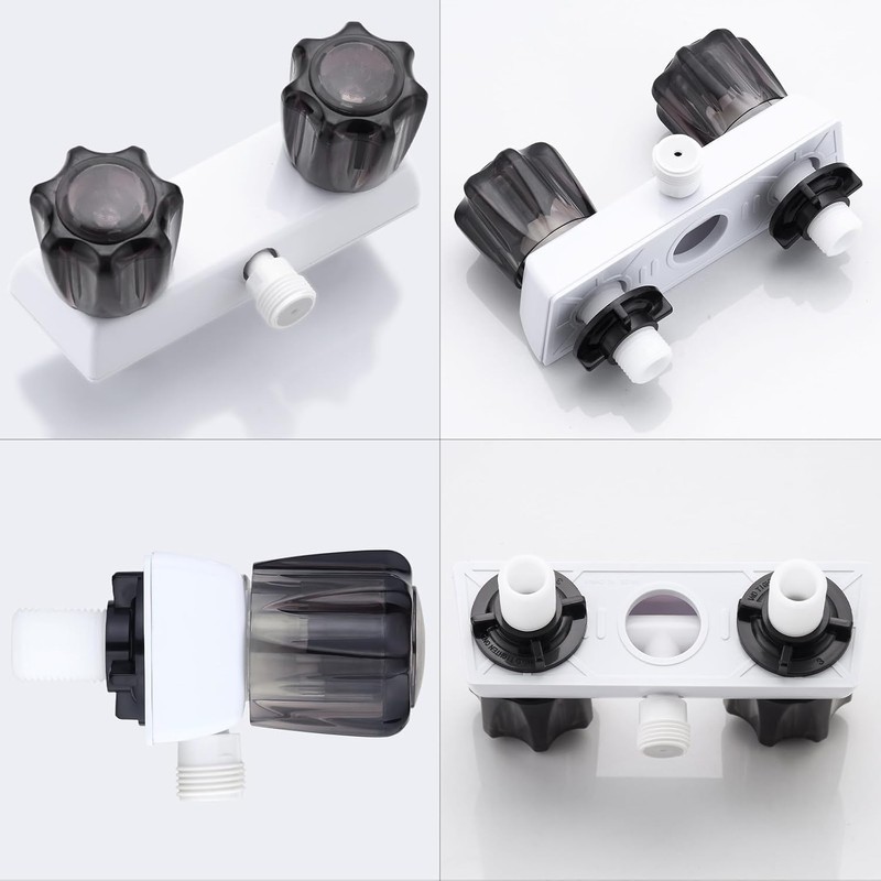 RV Shower Faucet with Showerhead Replacement Kit Soft Hose,Rv Valve