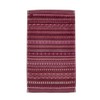 PIP STUDIO Geometric Print Hand Towel Dark Pink 55 x