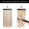 Qavctw Portable Wig Storage Bag, Hair Extension Bag with Hanger