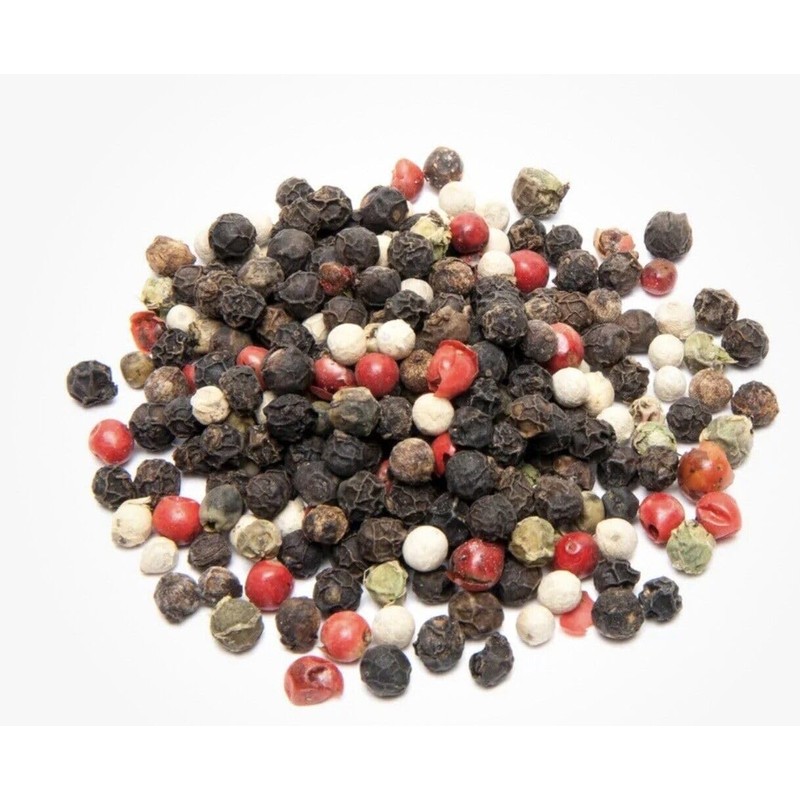4 Colour Mixed Whole Peppercorns Dried (Black | White |