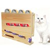 Wood Cat Food Can Organizer, 3-Tier Stackable FIFO Pantry Organizer,