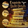 Sosuy Magic Scroll Wand Building Blocks Set — Wizard Scroll