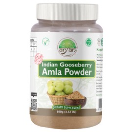 ARYAN HERBALS ARYAN HERBALS Amla (Indian Gooseberry) Powder 100gm